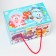 New Year. Gift box New Year's package "Smeshariki" with rope pens 20 x 12 x 12 cm.