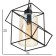Lamp Bayerlux 88308/1 E27 40W Black 22x22x20-120 cm