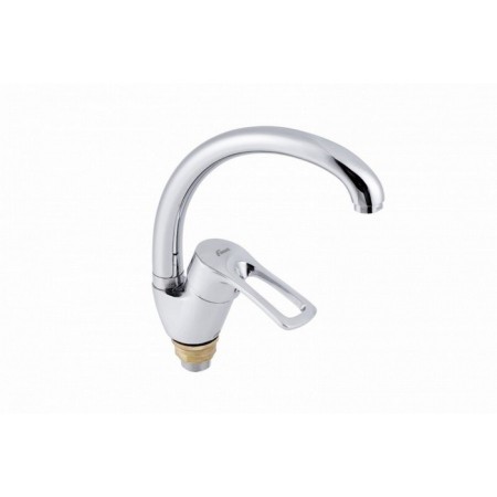 FAUZT FZS-863-129 kitchen mixer, single-leaf, pour 190 mm, chrome-1