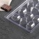 Form for chocolate and sweets "Gems", 22 × 11 cm, 15 cells, color transparent