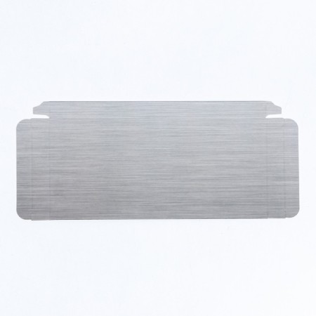 Gift box for tiles of chocolate without a window "silver", 17.1 x 8 x 1.4 cm-3