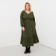 Women's dress Midy Mist Plus-Size, R. 54, Haki