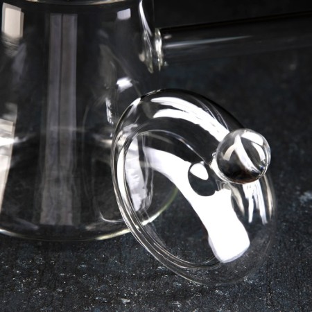 Glass Turkish with a lid Magistro "Arabica", 350 ml, 19 × 8.5 × 14 cm-2