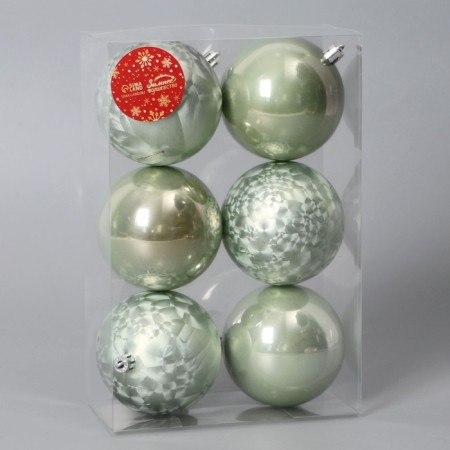 Set of balls plastic D-7.5 cm, 6 pcs "Chara of Magic"-1