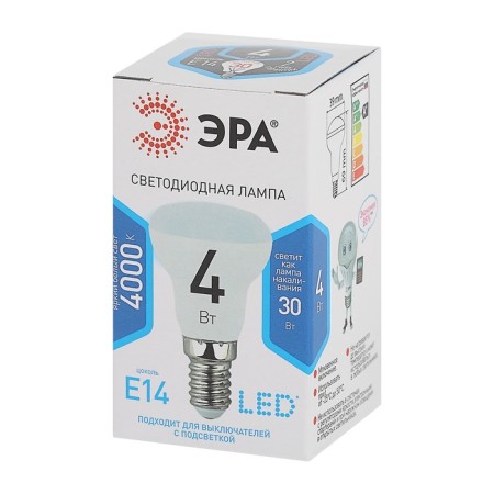 LED LED era Standard "Reflector", 4 W, E14, 320 lm, 4000k, glow of white-2