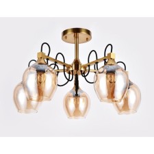 Ambrella Light Traditional, 5x40W E27 chandelier, bronze color