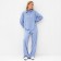 Female set (shirt, trousers) minku: Home Collection Blue Color, Rr. 52