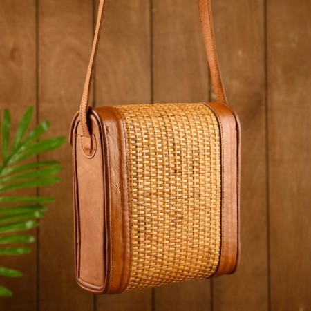Women's bag "Prisk" 20x20x7 cm (strap 65 cm)-2