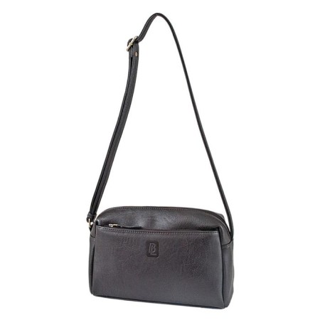 Cross-Bodi Bag on a zipper, brown color