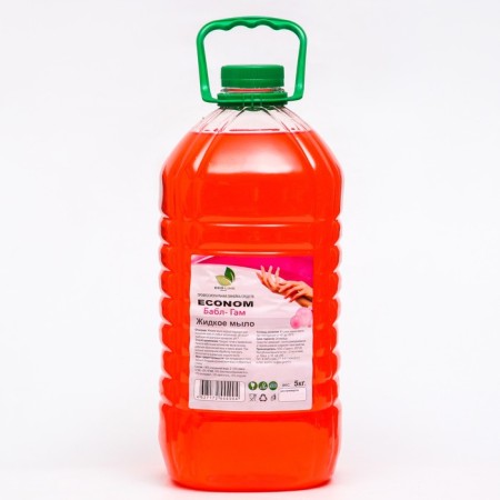 Liquid soap "Econom Babble-Gam", 5 liters