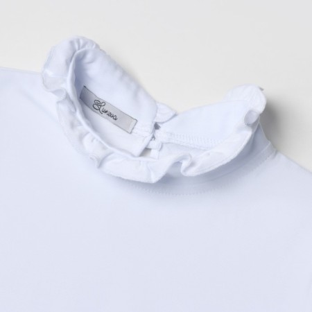Turtleneck for girls, white color, height 152 cm-1