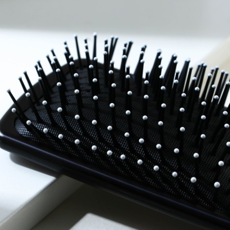 Rectangular massage comb “girls can do everything” 23.4 x 7.6 cm-3