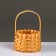 Set of wicker baskets, sequoia, 18x12/26 cm, 13.5x10.5/23 cm, 2 pcs., Natural