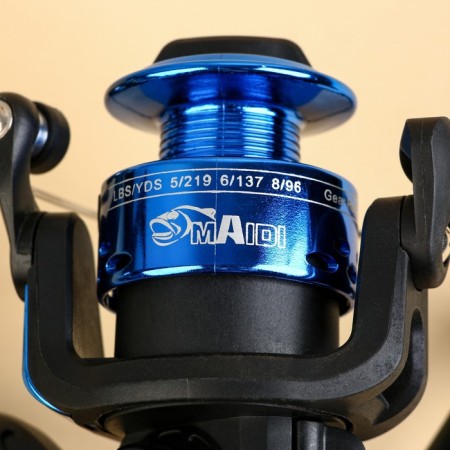 Spinning coil JM200 "Cool fisherman", blue-3