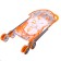Summer stroller for dolls "Fox", metal frame