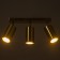 ETENES STAS 3XGU10 gold 50x6.5x16.5 cm