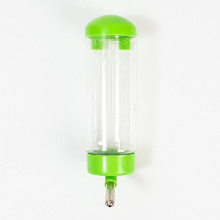 Drill for a cage, 500 ml, 9 x 6.5 x 23 cm, green