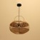 Ceiling light from Rotan "Pearl" 1x120W, E27, 40x40x25 cm