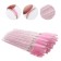 A set of brows for eyebrows and eyelashes, 9.5 cm, 50 pcs, pink color