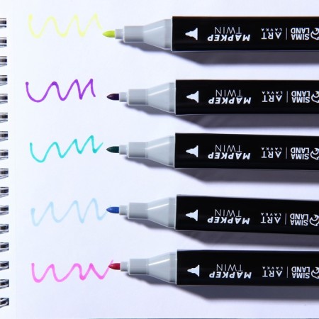 MARKERS for sketching 2 third-party, 36 colors Architecture-6