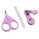 Manicure set for the smallest "Bunny" (scissors+forceps+saw)