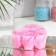 Soap roses, pink, set 6 pcs.