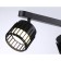 STAST WITHING-POTERAL WHOWER WITH AMBRELLA LIGHT, Techno Family, TN71163, 2XGX53, Black Color