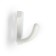 Hook furniture tundra TKD007, two -rod, white color