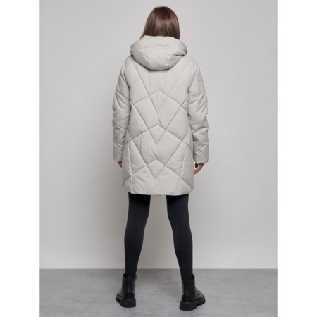 Winter jacket, size 48, light-gray color-3
