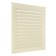 Ventilation grate Zein Lux RM2525sk, 250 x 250 mm, with a grid, metal, clone bone