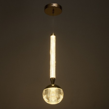 Bayerlux lamp "She" LED 17W silver 10.5x10.5x45-130 cm-2