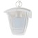 Lamp Garden Era E27, IP44, 40W, 164x164x526 mm, white