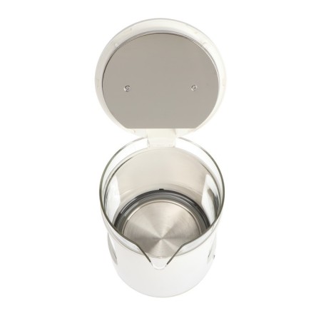 Electric Kinde "Dobrynya" DO-1259W, glass, 1.5 l, 1800 watts, white-4