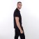 T -shirt male polo, black color, size 50