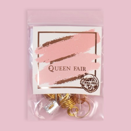 Hair piercing "Assorted", 12 pcs, golden/silver color-3