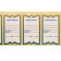 Cardboard price tag 150 pieces "Butterfly 6", 25 sheets in the set