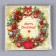 Paper napkins "New Year's Wreath", 33x33 cm, set 20 pcs.