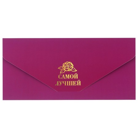 Envelope for money, software. Tach, 19x9 cm "The best", princesses-5