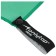 Microfiber towel, size 40x80 cm, green color