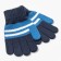 Baby gloves, color dark blue size 18