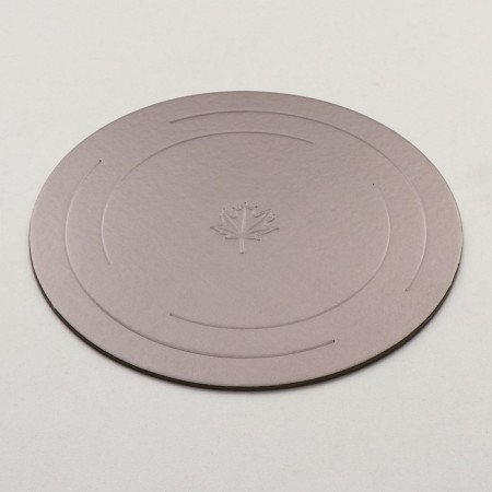 The substrate is reinforced, gold - coffee, 24 cm, 3.2 mm-1