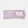 Wallet on the button, lilac color