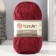 Yarn "etamin" 100% acrylic 180m/30g (435 burgundy)
