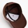 Minaku plain cap, brown color, rr 52-54