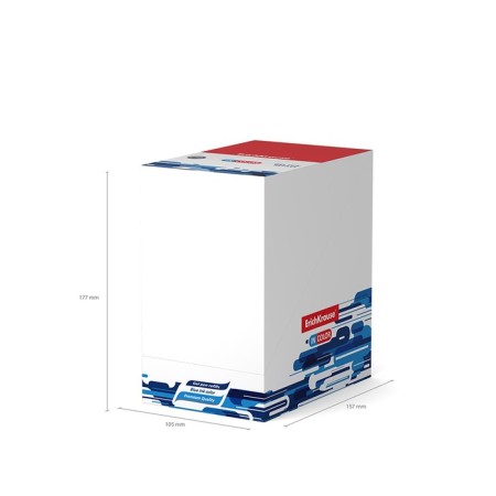 Gel rod 129 mm Erichkrause Walkers, node 0.5 mm, blue ink blue-10