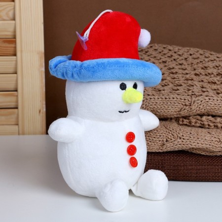 Soft toy "Snowman", 18 cm-4