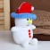 Soft toy "Snowman", 18 cm