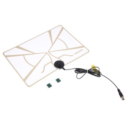 REXANT AG-709 Antenna, Indoor, Active, 33 DBI, 5 V, DVB-T2, Cable 2 m, digital