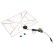 REXANT AG-709 Antenna, Indoor, Active, 33 DBI, 5 V, DVB-T2, Cable 2 m, digital