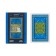 Plastic playing cards "777", 54 pcs, 30 μm, blue with gold